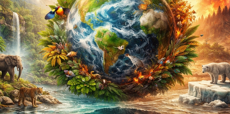 The intricate relationship between biodiversity and climate change