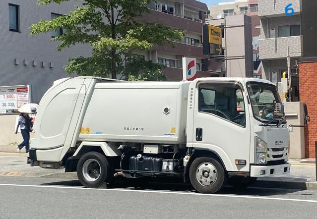 Pemilahan, Pengumpulan dan Pengangkutan Sampah di Salah Satu Area Kota Tokyo
